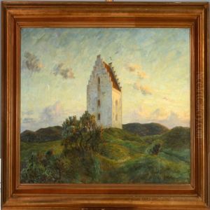 The Sand Coveredchurch In Skagen, Denmark