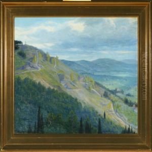 A View Over A Southern Mountain Landscape