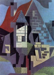 Landscape at Beaulieu by Juan Gris