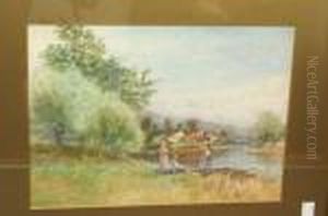 Summer Day On The Trent, Near Kingsmills by Arthur Stanley Wilkinson
