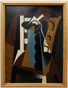Still Life on a Chair by Juan Gris