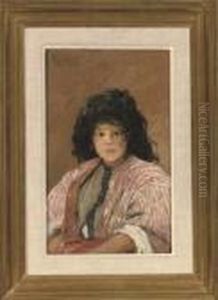 Portrait Of A Young Girl, Half-length Portrait Of A Young Girl, Half-length