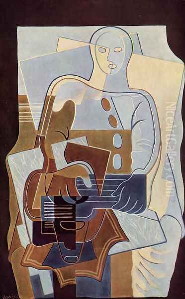 Pierrot with Guitar - view 1