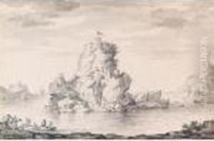 View Of The Harbour Of Tripoli by Adam Willaerts