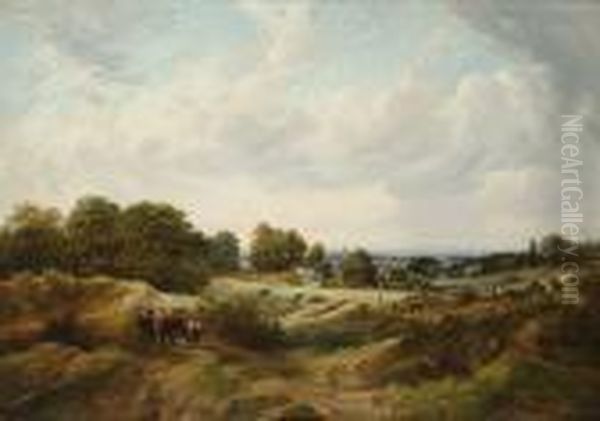 Hampstead Heath, St Paul's In The Distance - view 1