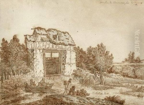 Moulin De Charanton Par La Marne 1764 - view 1