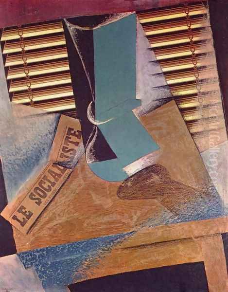 The Sunblind by Juan Gris