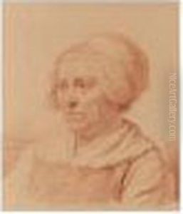 Portrait Of A Woman In A Cloth Bonnet Portrait Of A Woman In A Cloth Bonnet