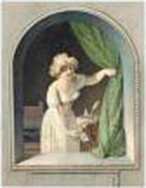 Jeune Femme A La Fenetre - view 1