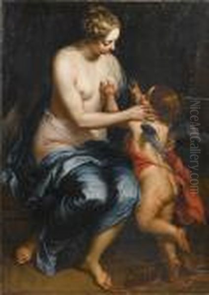 Venus And Cupid - view 1