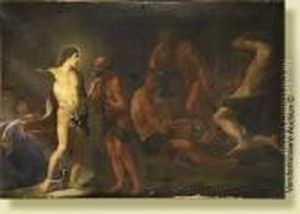 Vulcain Et Les Cyclopes by Thomas Willeboirts Bosschaert