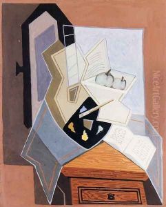 Still Life at the Open Windowq by Juan Gris