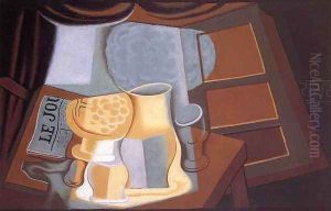 The Table in Front of the Window by Juan Gris