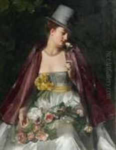 Femme A La Fleur Femme A La Fleur