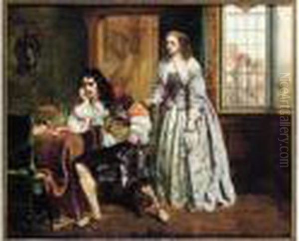 Le
Joueur, Circa 1880 - view 1