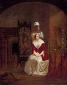 Lady With A Black Hairdresser