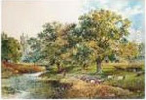 The Shepherd And His Flock by Arthur Willett