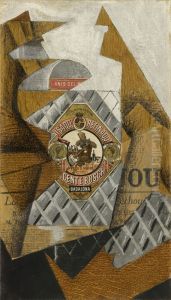 The Bottle of Anis del Mono by Juan Gris