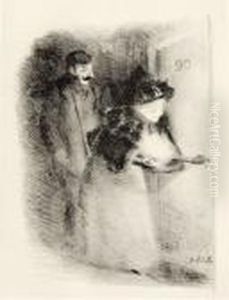 Ohe Les Moeurs ! by Adolphe Willette