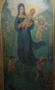 C'est Le Mois De Marie, C'est Le Mois Le Plus Beau by Adolphe Willette