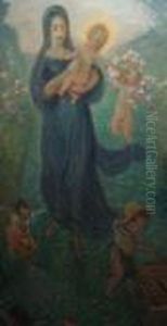C'est La Mois De Marie, C'est La Mois Le Plus Beau by Adolphe Willette