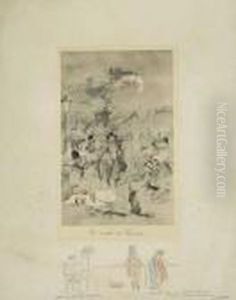 La Mort De Pierrot by Adolphe Willette