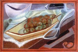 The Bunch of Grapes by Juan Gris