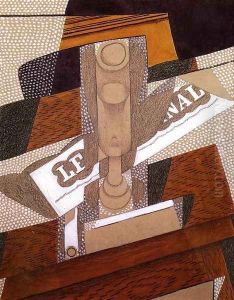 The Pipe by Juan Gris