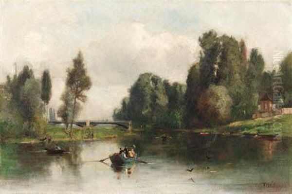 Boating Scene
Signed 'f.d.williams' (lower Right) - view 1