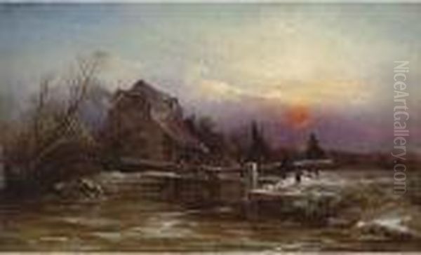 A Lock In Winter - view 1