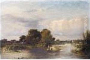 Hay Barge On The Norfolk Broads