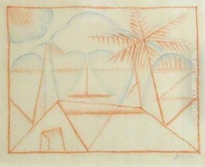 La Baie by Juan Gris