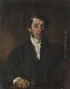 Portrait Of A Man Said To Be John Hill Hawkstone Portrait Of A Man Said To Be John Hill Hawkstone