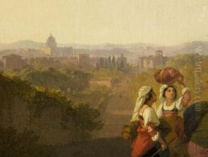 Im Sonnenlicht, Im Hintergrund Blick Auf Die Stadt
