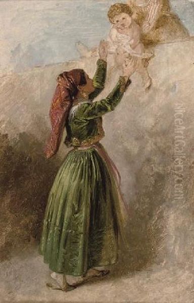 An Ischian Peasant Study - view 1