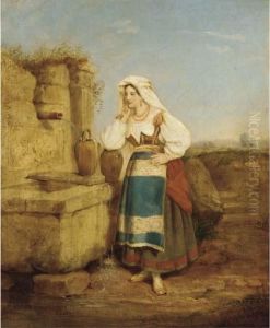 At The Well by Penry Williams