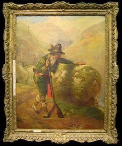 Italian Alpine Soldier by Penry Williams