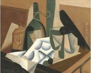 La nappe blanche by Juan Gris