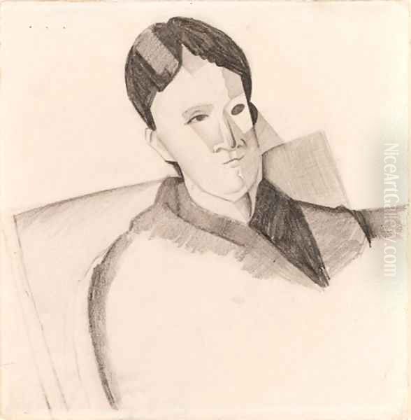 Portrait de Madame Cezanne (d'apres Paul Cezanne) - view 1