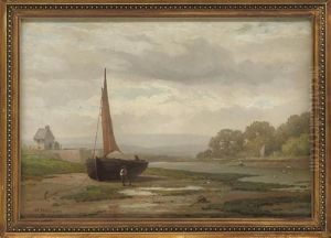 On The Exe At Topsham by William Williams