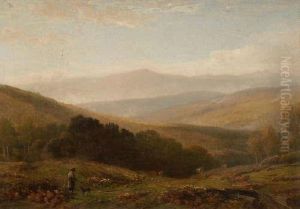Sportsman In A Moorlandlandscape