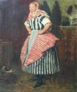 Portrait Of A Fishwife by John Williamson