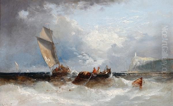 Shipping Off The South Foreland - view 1