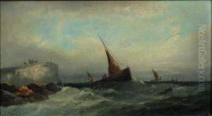 "marina En Tempestad" by William Harry Williamson