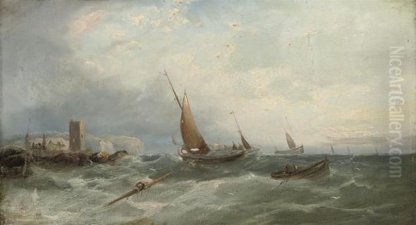 Near St. Malo (illustrated); And On The East Coast, Possiblywhitby - view 1