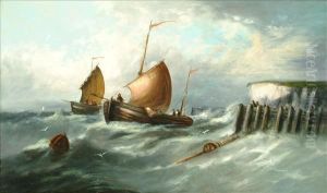 Enteringharbour In A Swell