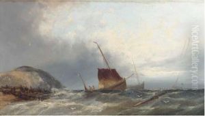 Both Signed And Dated 'w H Williamson/1879' (lower Left) by William Harry Williamson