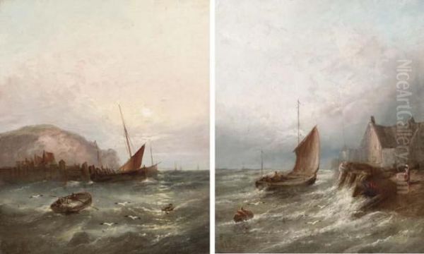 Landing In Rough Seas And Returning To The Dock - view 1