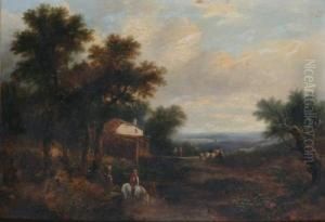 The Old Mill, North Wales by Henry Brittan Willis, R.W.S.