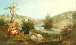 Haddon Hall by Henry Brittan Willis, R.W.S.
